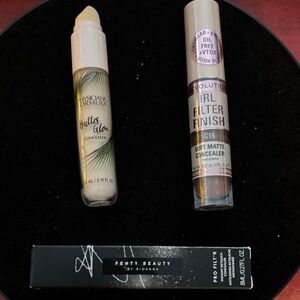 Fenty Beauty Pro Filt'r Concealer  + Physician Formula + Revolution